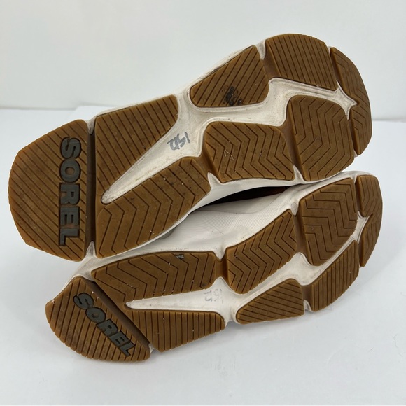 SOREL Kinetic RNEGD Caribou Shoe Waterproof Insulated in Tawny Buff Quarry 7.5 - Picture 12 of 13